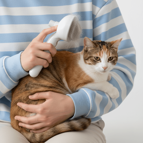 Fur Sweep™ 2026 Foldable Steam Brush – 2-in-1 Pet Grooming & Deep Cleaning Tool